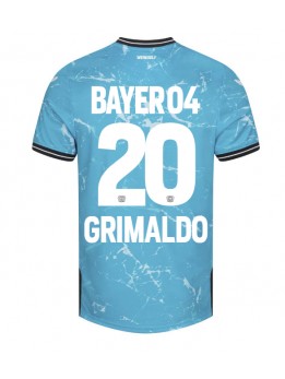 Billige Bayer Leverkusen Alejandro Grimaldo #20 Tredjedrakt 2023-24 Kortermet